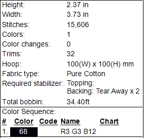 Easter Chick Silhouette Embroidery Design