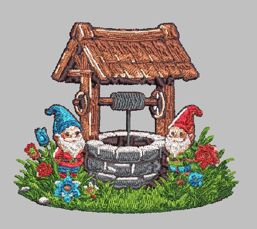 Wishing Well Gnome Friends